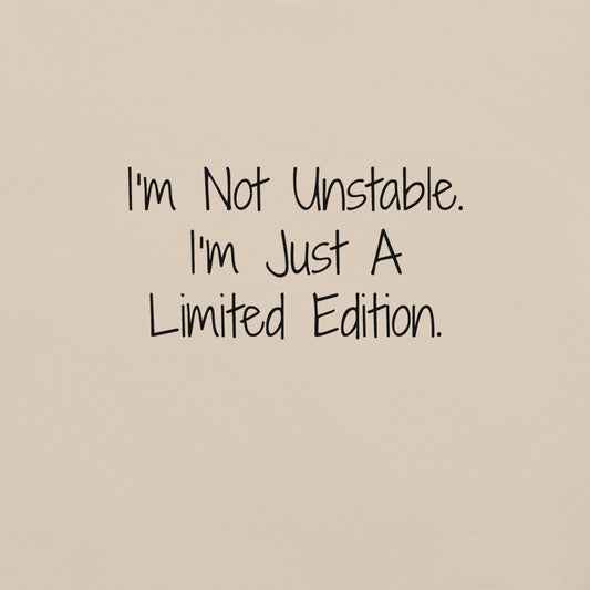 "Limited Edition" Ultra-soft 100% Cotton Tee