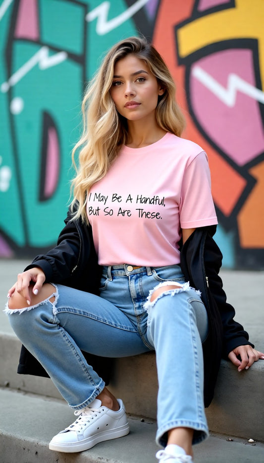 "Handful" Ultra-soft 100% Cotton Tee